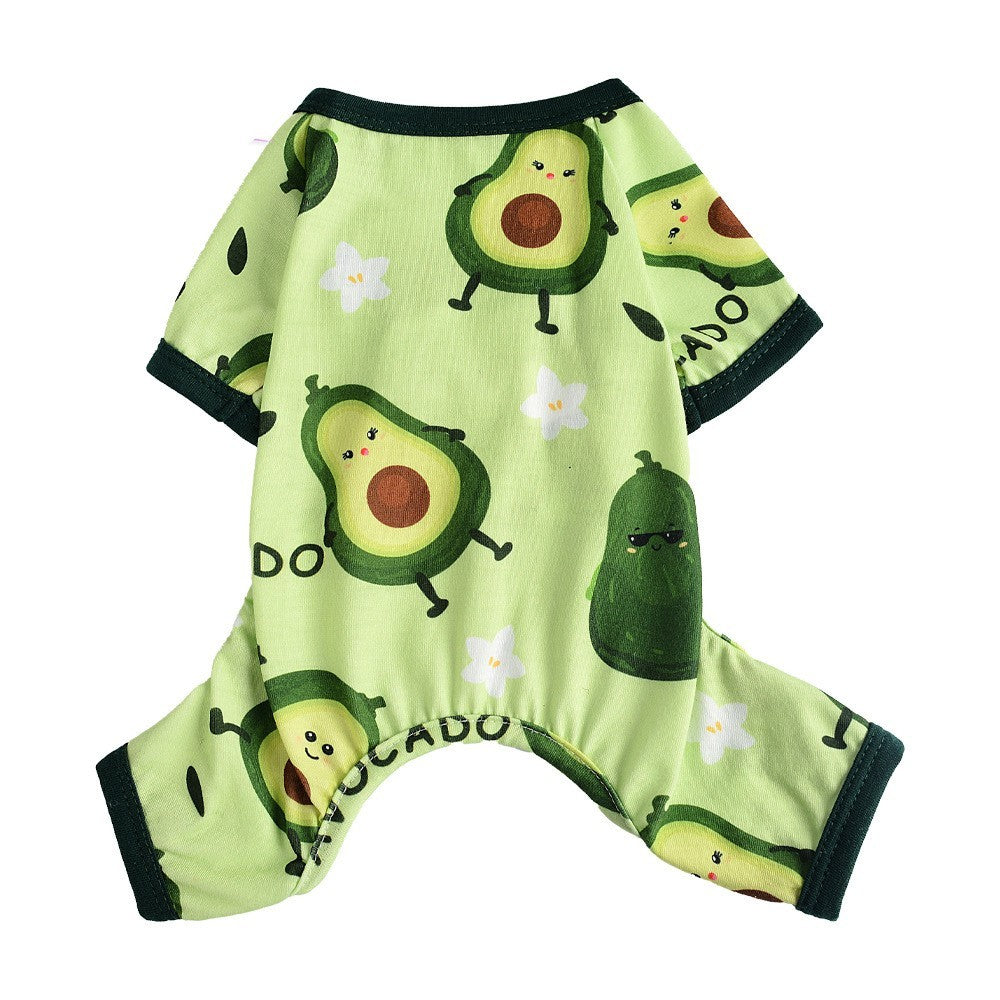 Pet Clothing 1Pc Pajama Jumpsuit