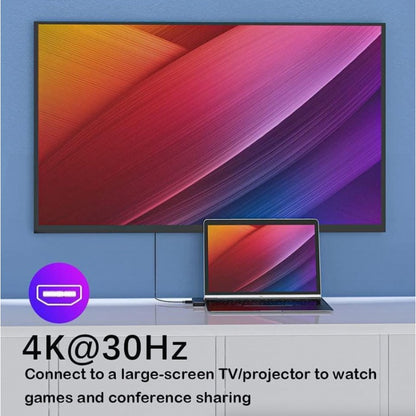 Multiport USB-C Hub 4K HDMI Adapter