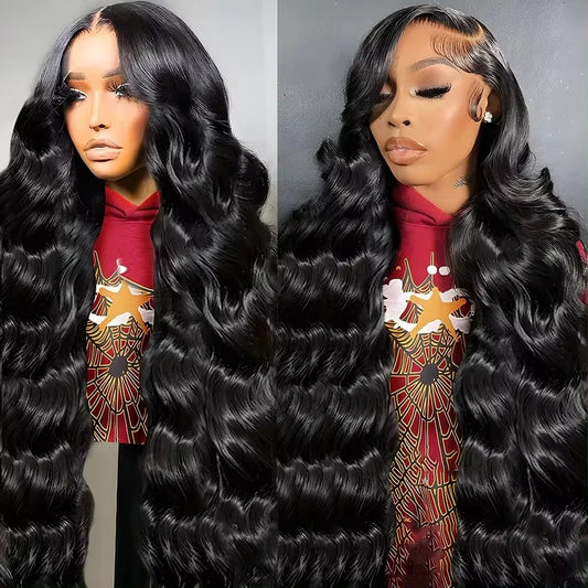 6x4 Density Virgin Human Hair Lace Front Wig