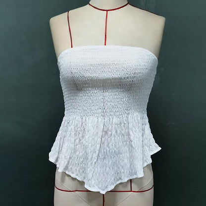 Womens Trendy Tube Top Strapless