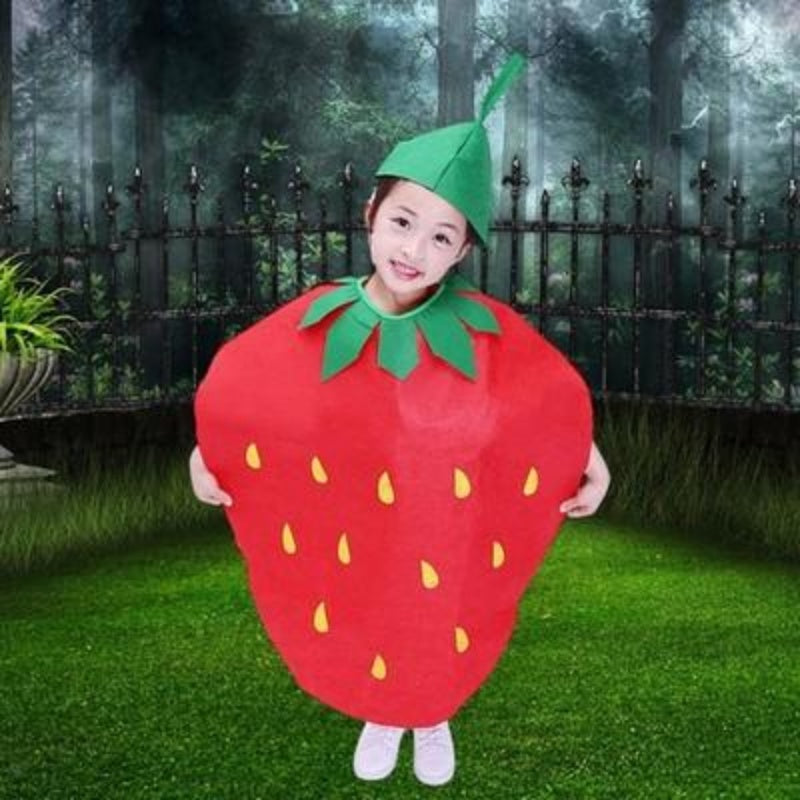 Kids Fruit Role Play Cute Party Costumes