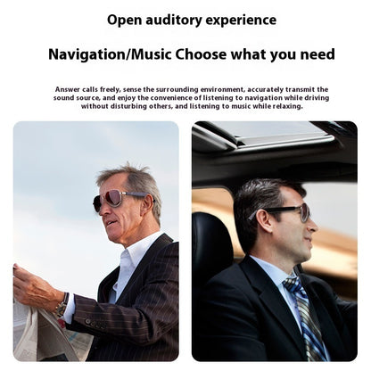 Smart AI Translation Glasses Bluetooth Music UV Protection