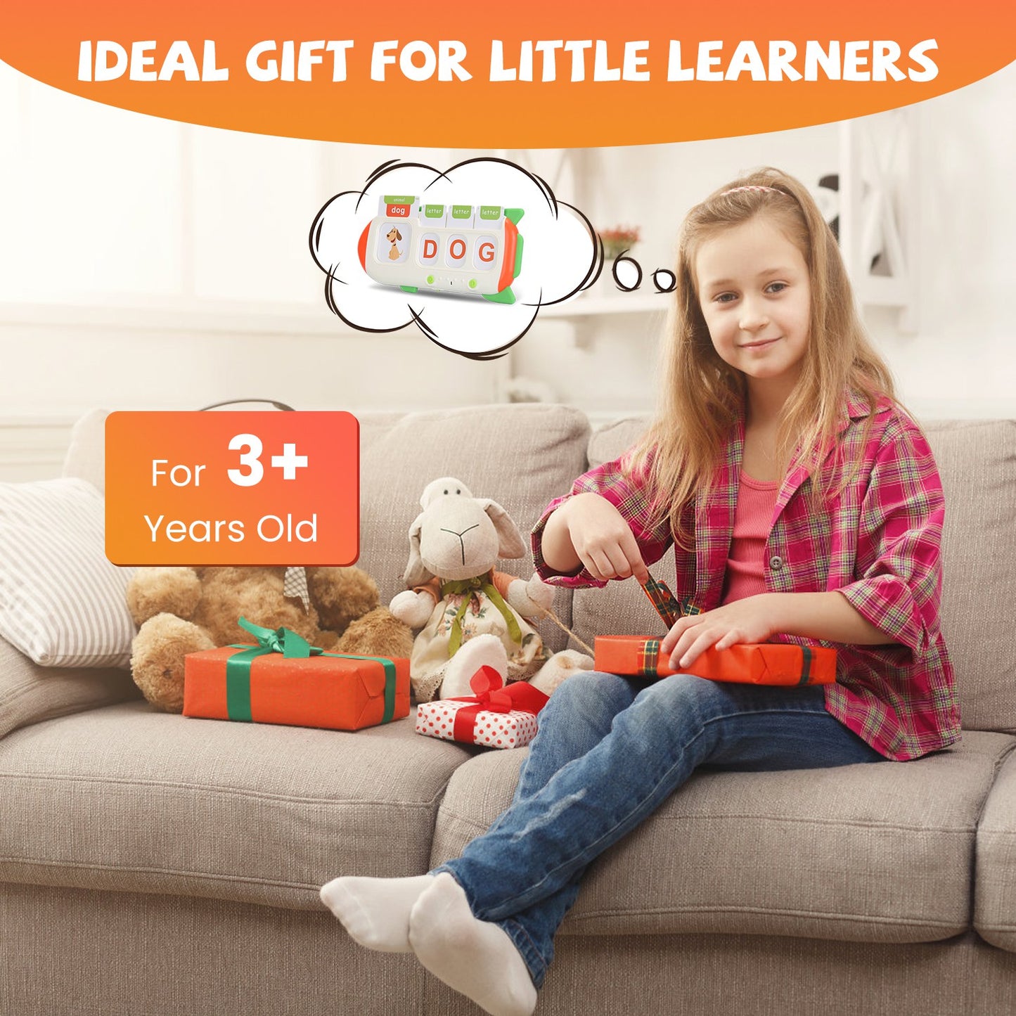 Talking Flash Cards And Finger Counting Math Board Interactive Learning Toys For Kids