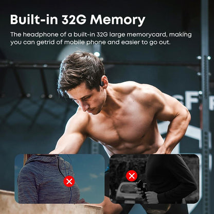 Waterproof Bluetooth Headphones With 32G TF Card