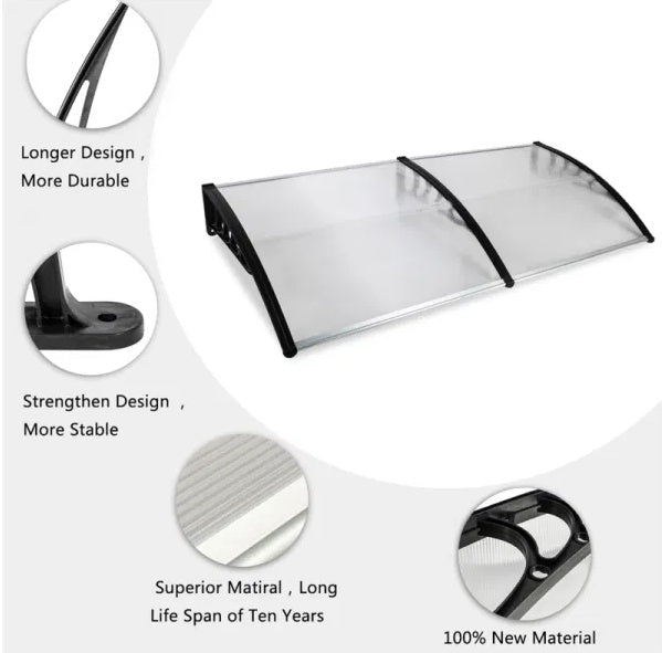 Outdoor Front Door Window Awning