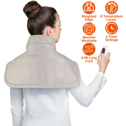 Large Neck And Shoulder Weight Electric Heating Pad