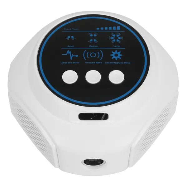 360° Ultrasonic Mice Repellent Indoor Rodent Repeller Rat Squirrel Rodent Chaser With 3 Modes 2 Strobe Lights For Kitchen Warehouse