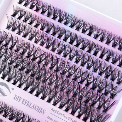 12 Row Clusters Of 240 Segmented Lashes Set