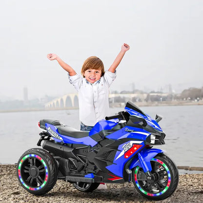 Kids Motorcycle For 3-6 Years 12V Electric Ride On