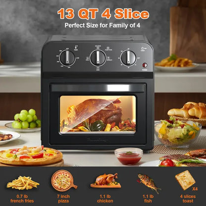 13QT Air Fryer Toaster Oven Combo