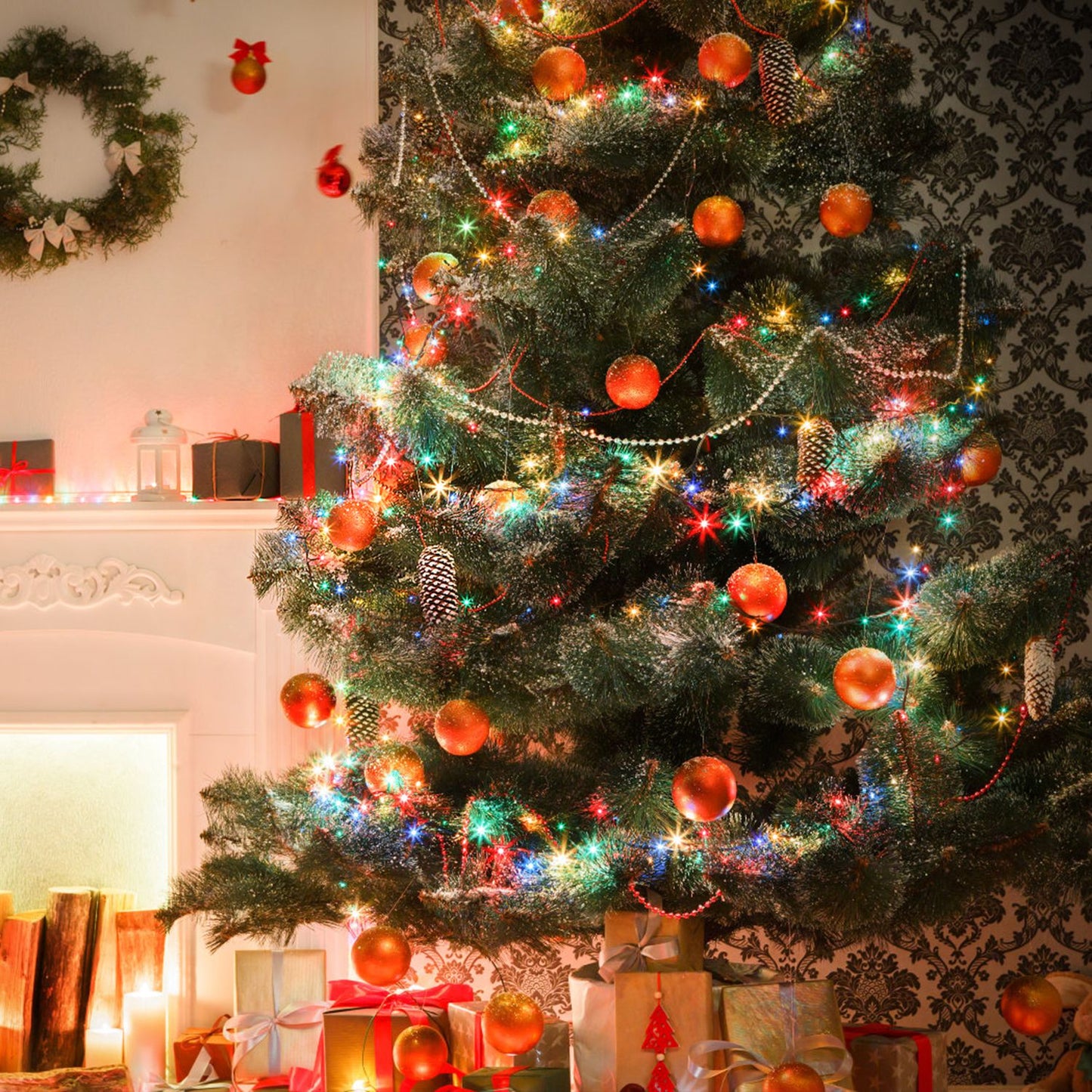 330FT String Outdoor Christmas Lights Decoration with Remote