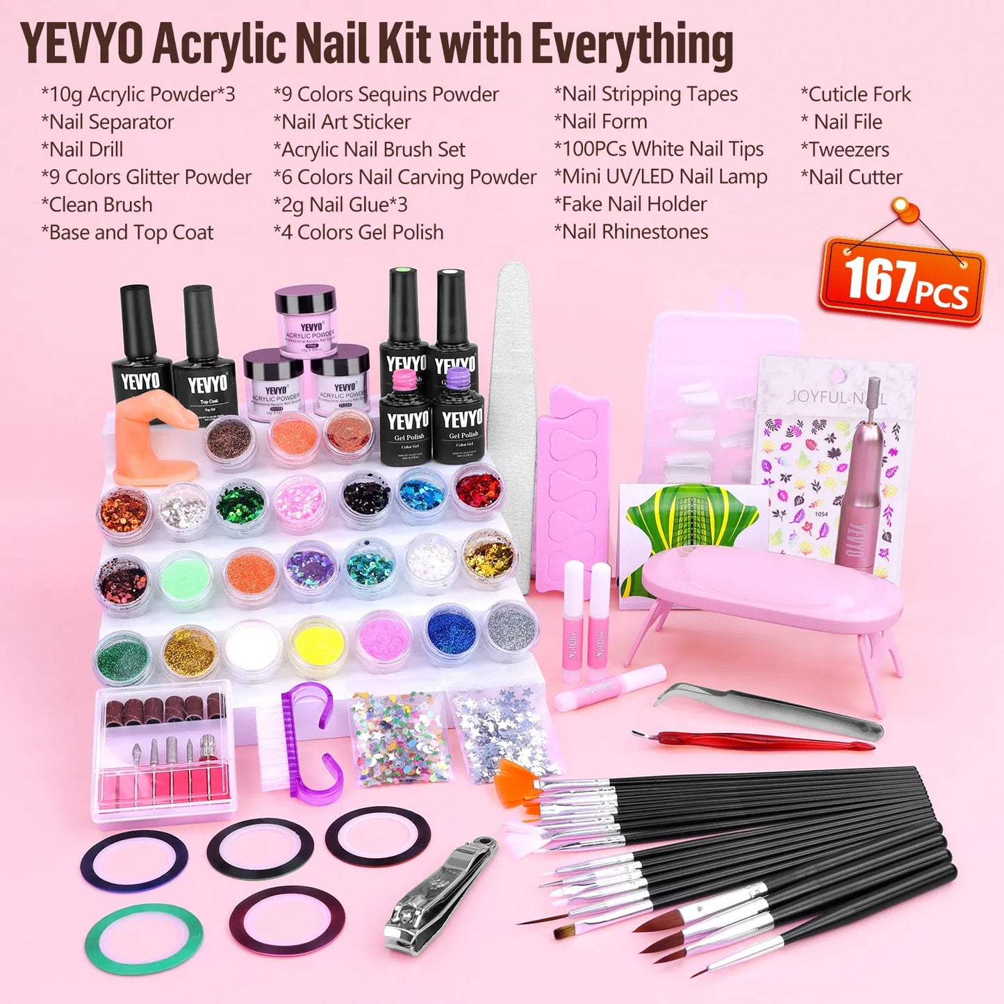 Acrylic Nail Kit With Drill