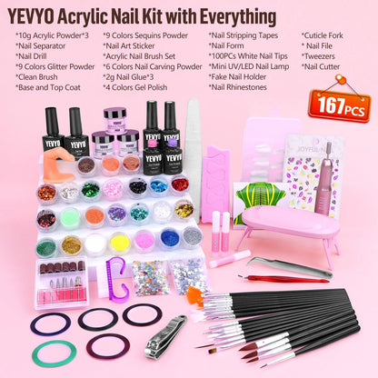 Acrylic Nail Kit With Drill