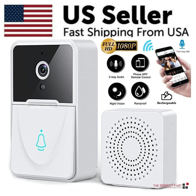 Wireless Smart Video Doorbell Intercom Camera