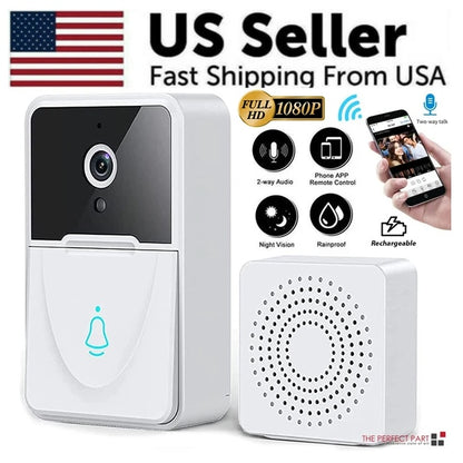 Wireless Smart Video Doorbell Intercom Camera