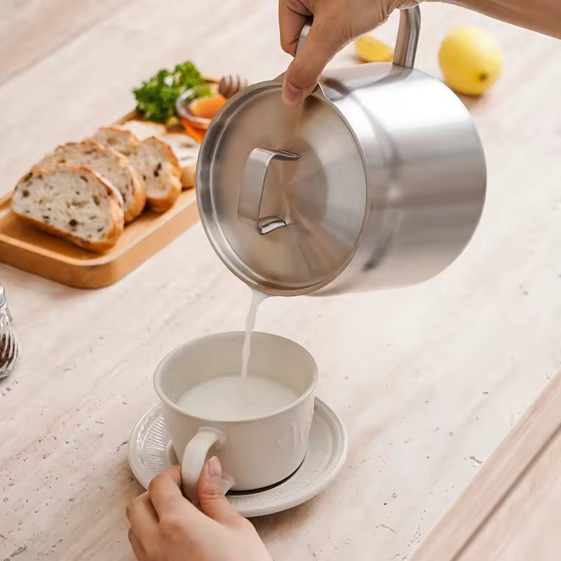 2L Stainless Steel Oil Filter Pot (Mesh Filter Included)