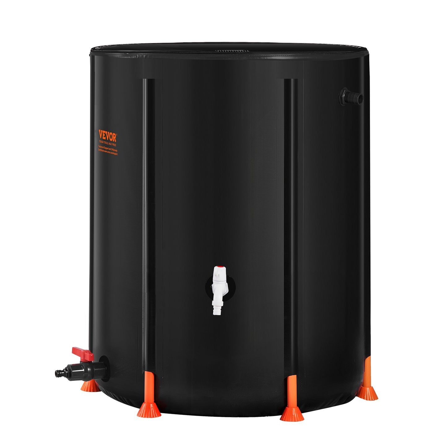 Rain Barrel 53 Gal Rain Catcher With Spigots And Overflow Kit