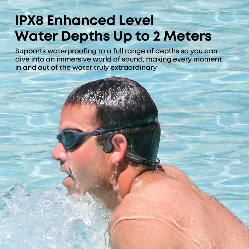 Waterproof Bluetooth Headphones With 32G TF Card