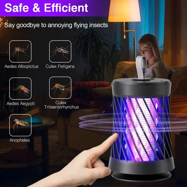 Rechargeable Mosquito Killer Lamp Bug Zapper With Night Light